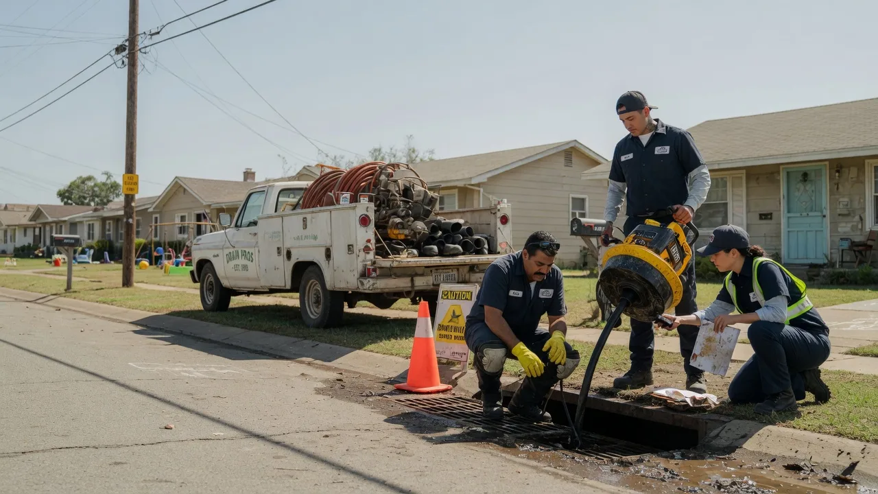 Drain Cleaning in Damon, TX near me